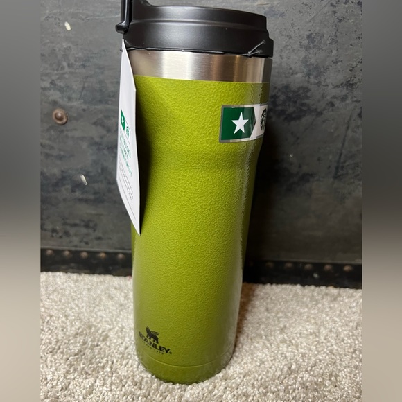 Starbucks Stanley Army Military Commitment Hammered Stainless Steel Tumler - Picture 3 of 7
